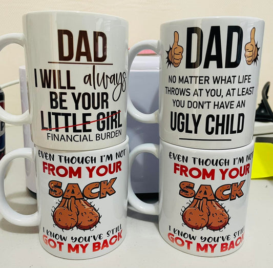 Father's Day Mugs- Ready to Ship