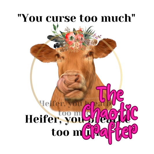 Heifers Mug Sublimation Print